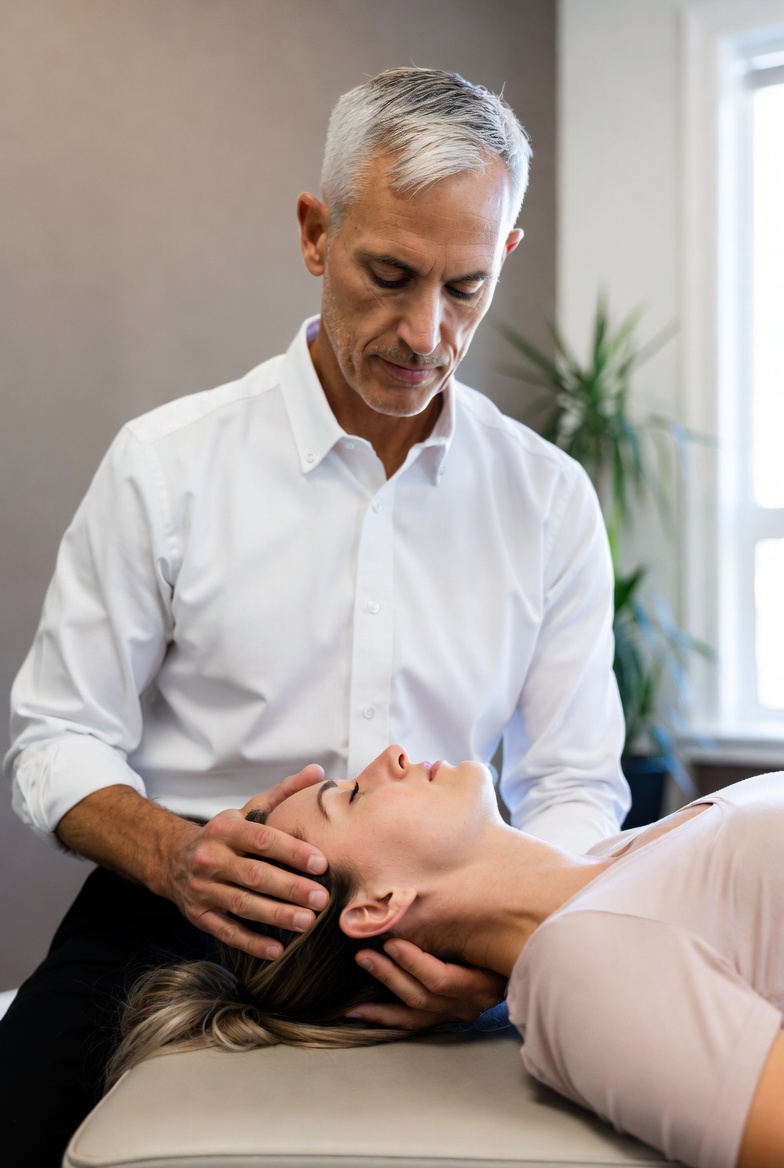 chiropractic neck adjustment pain relief recovery